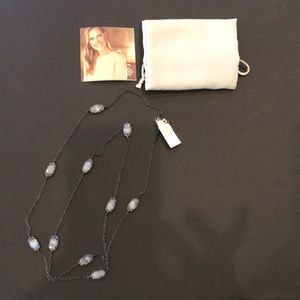 Custom kendra Scott color bar necklace NWT